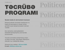 Təcrübə proqramına qeydiyyat başladı!